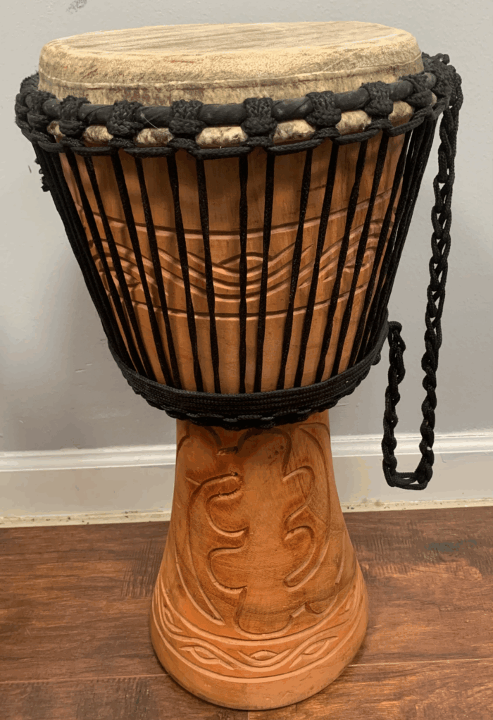 Sankofa Gye Nyame (005) Djembe 11''x 21.5''