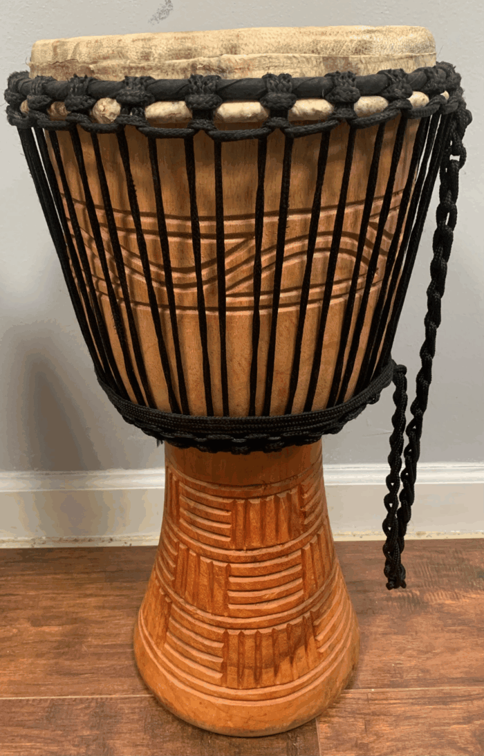 Kente design (004) Drum 10.5''x 21.5''