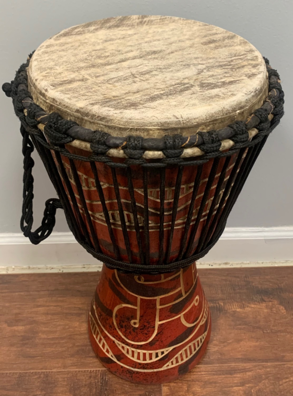 MPATAPO MATE MASIE (010) Djembe 10.5''x 21'' - Image 2